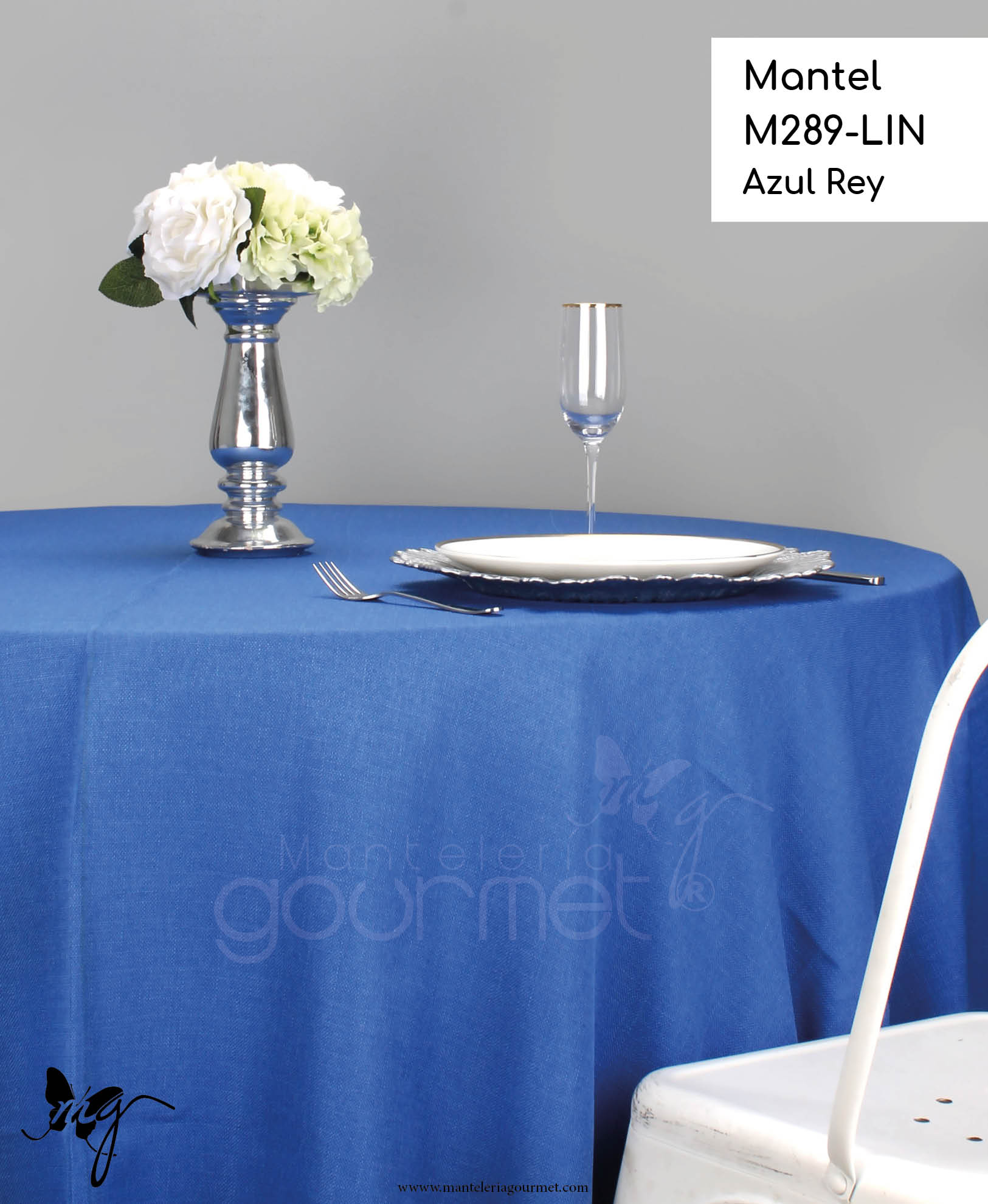 Mantel M Lin Azul Rey Manteler A Gourmet