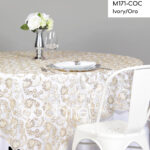 Cubre M171 COC Ivory Oro Manteleriagourmet