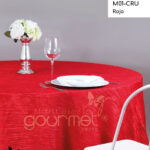 Mantel M01 CRU Rojo Manteleriagourmet