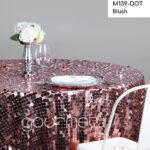 Mantel M139 DOT Blush Manteleriagourmet