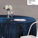 Mantel M86 SHI Teal Frente Manteleriagourmet