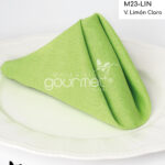 Servilleta M23 LIN Verde Limon Claro Manteleriagourmet