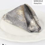 Servilleta M252 ELE Plata Oro Manteleriagourmet