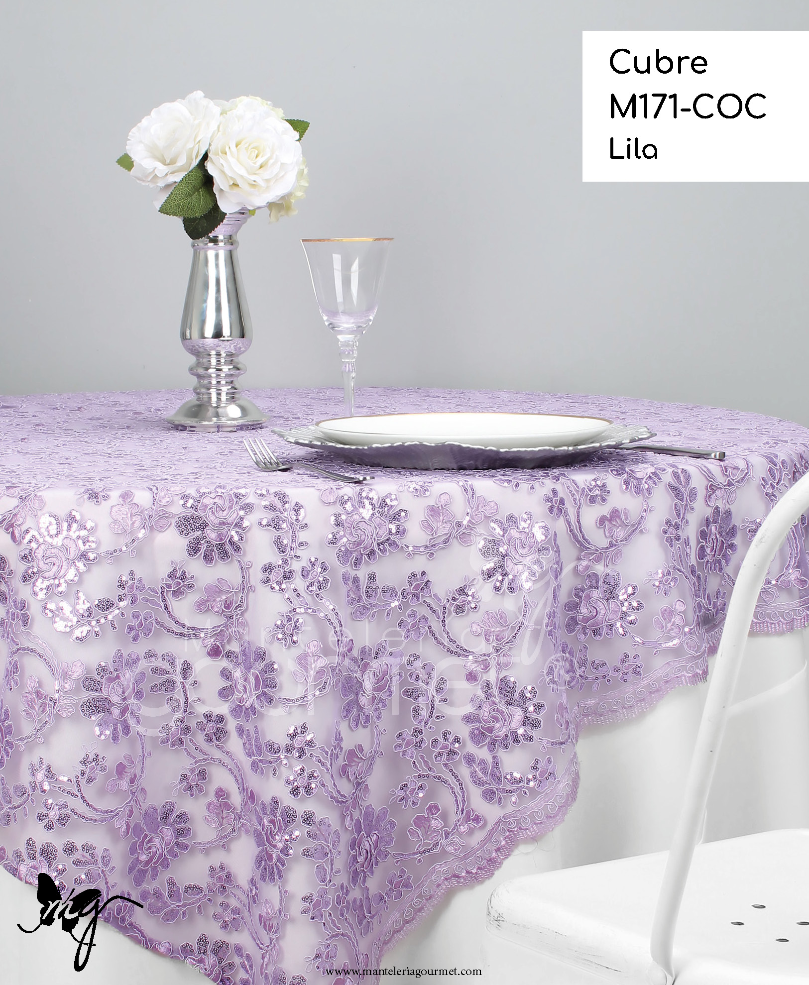 Cubre M171 COC Lila ManteleriaGourmet