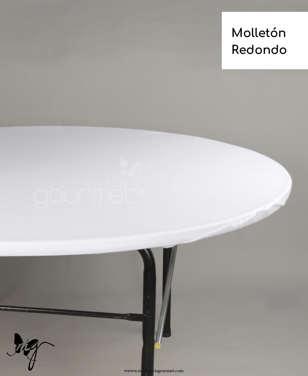 Molleton Redondo ManteleriaGourmet