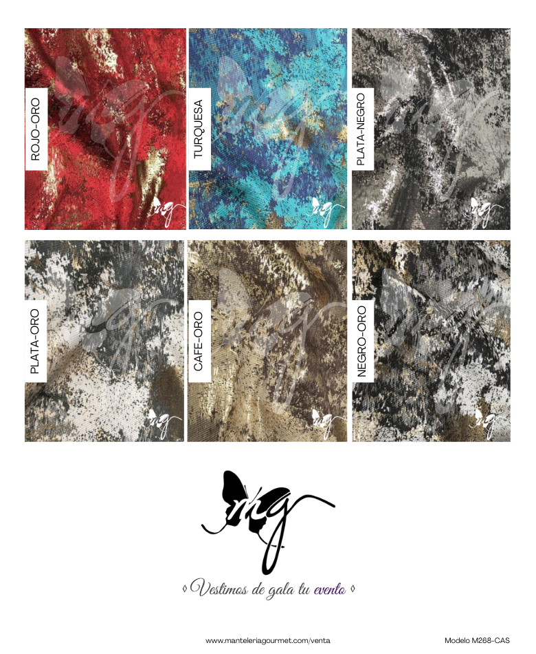 PLATILLA DE COLORES M268 CAS